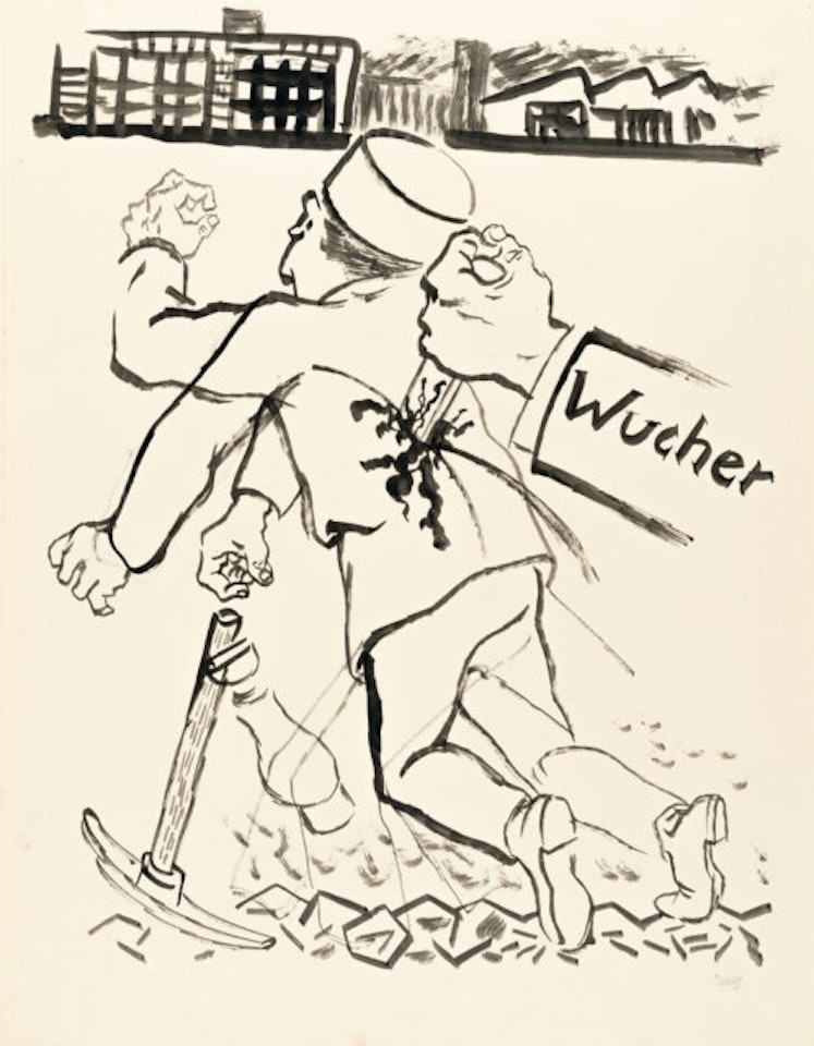 “Usurer” by George Grosz