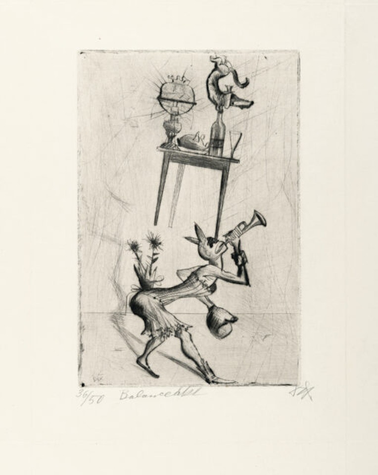 “Balancing Act” by Otto Dix