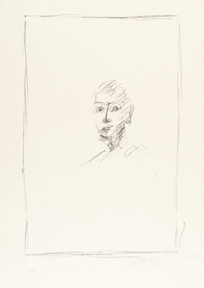 Dans le miroir by Alberto Giacometti