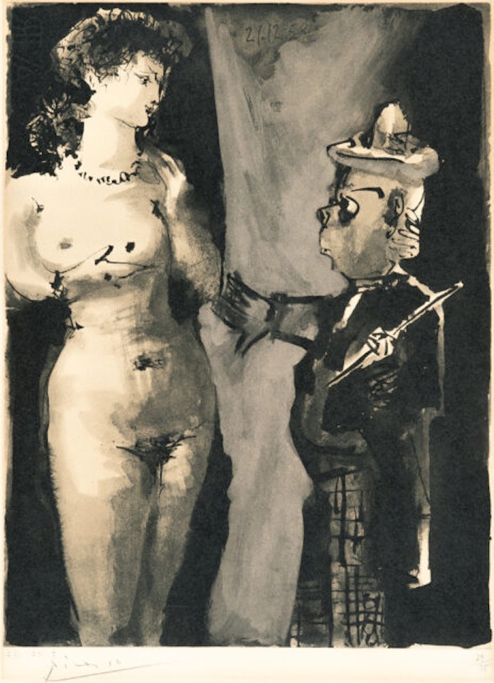 La comédie humaine by Pablo Picasso