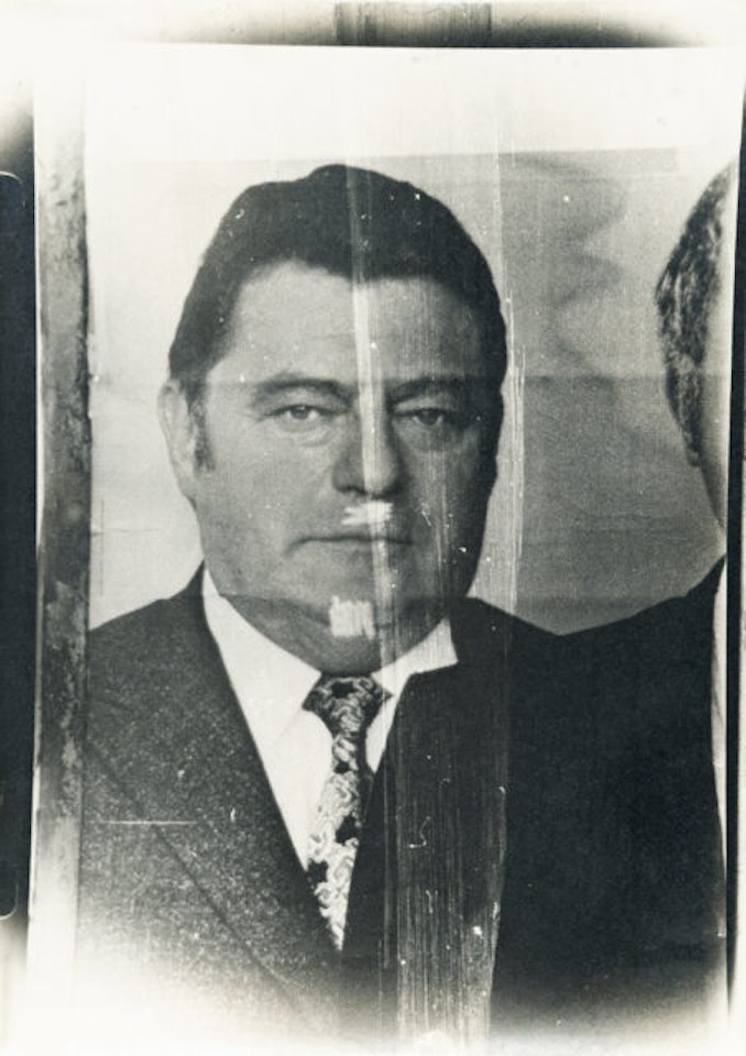 Bizarre (Franz Joseph Strauß) by Sigmar Polke