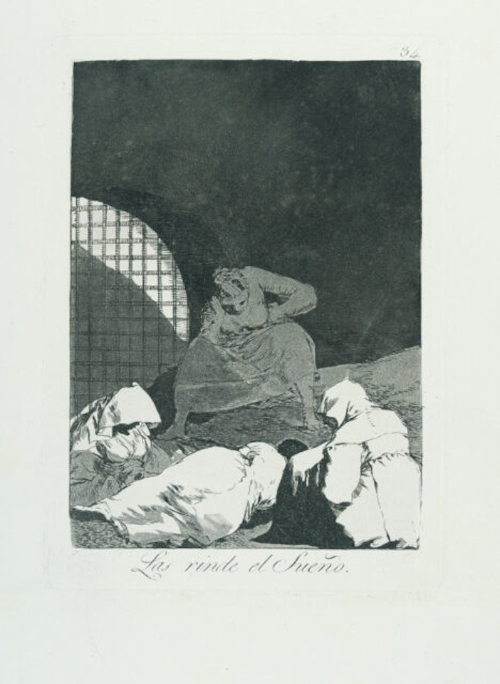 Las rinde el Sueño (Sleep overcomes them) by Francisco José de Goya