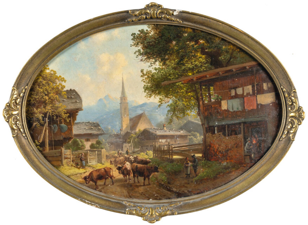 View of Garmisch by Anton Doll