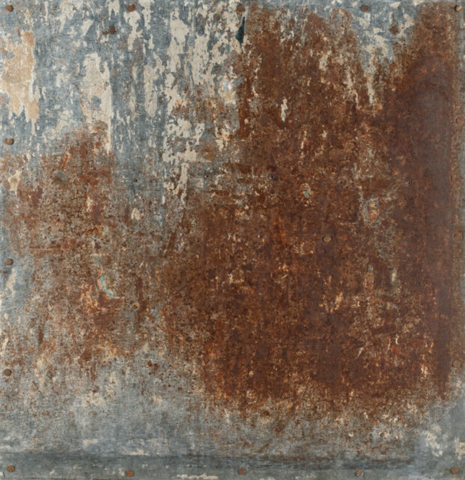 Decollage/tôle by Raymond Hains