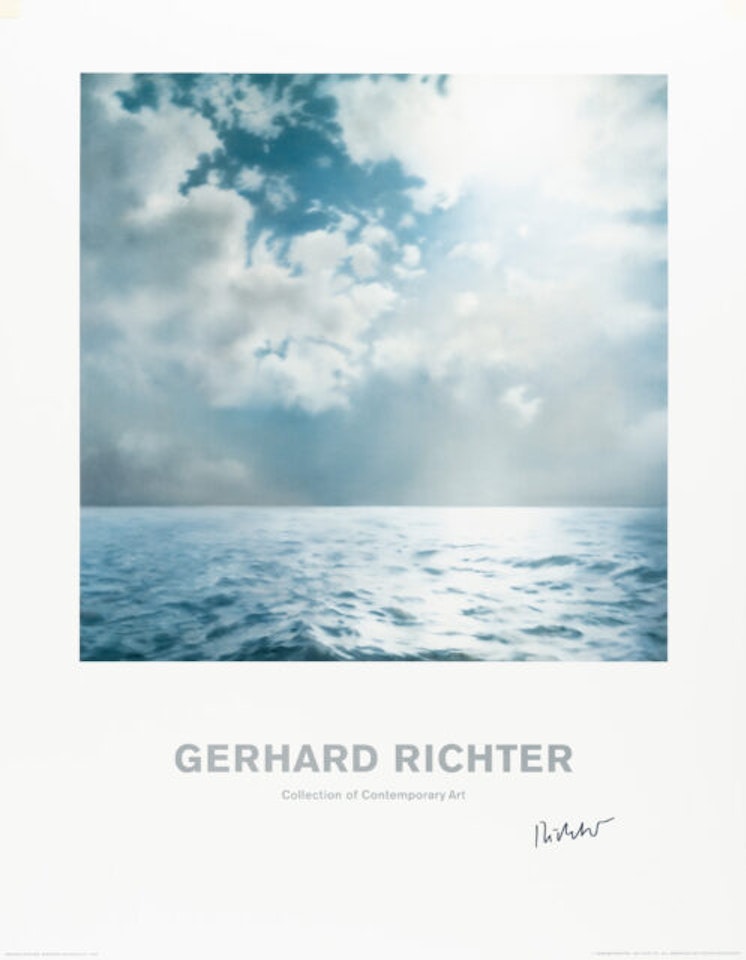 Seestück (Gegenlicht) by Gerhard Richter