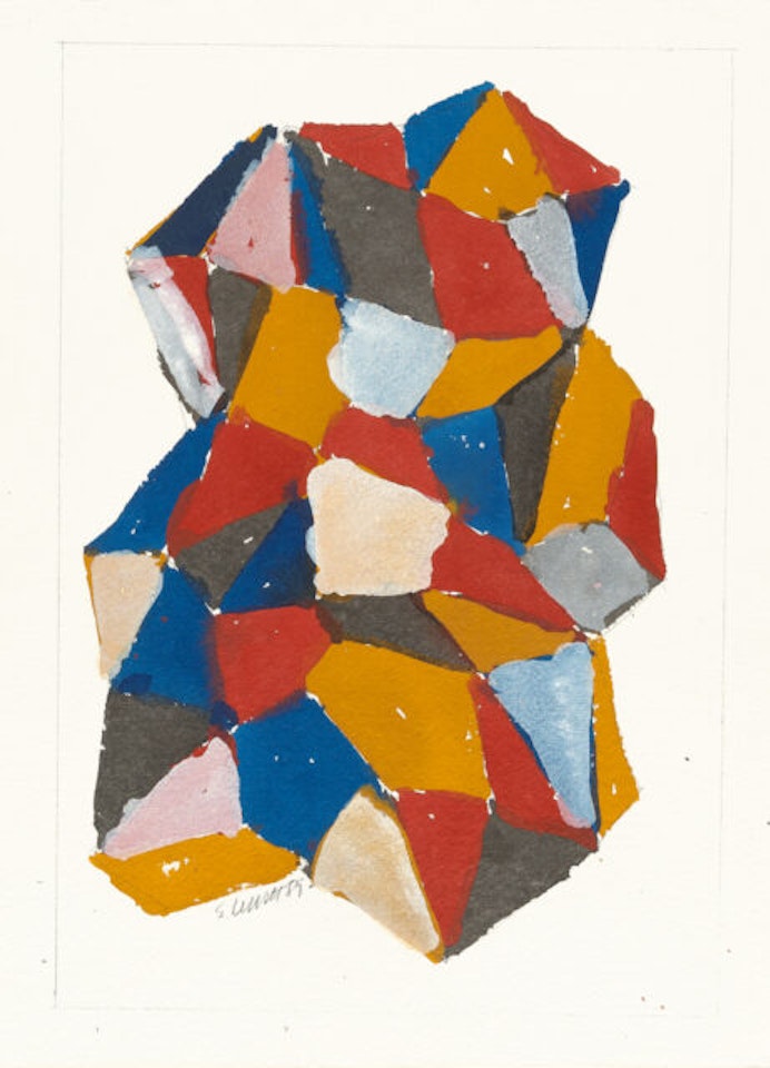 Untitled (Complex forms) by Sol LeWitt