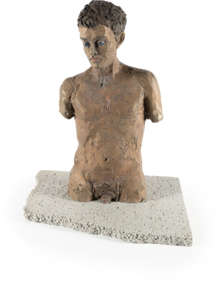 Male torso (Sempre più) by Stephan Balkenhol