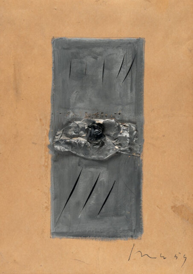 Concetto Spaziale by Lucio Fontana