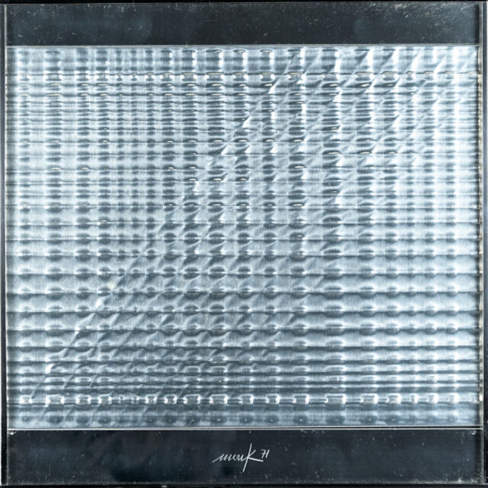 Untitled (Light relief) by Heinz Mack