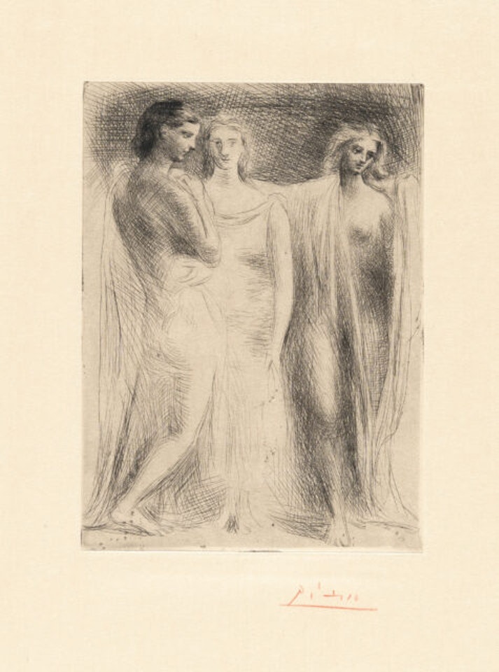 Les Trois Femmes by Pablo Picasso