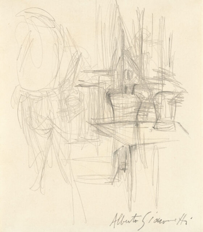 Interior by Alberto Giacometti