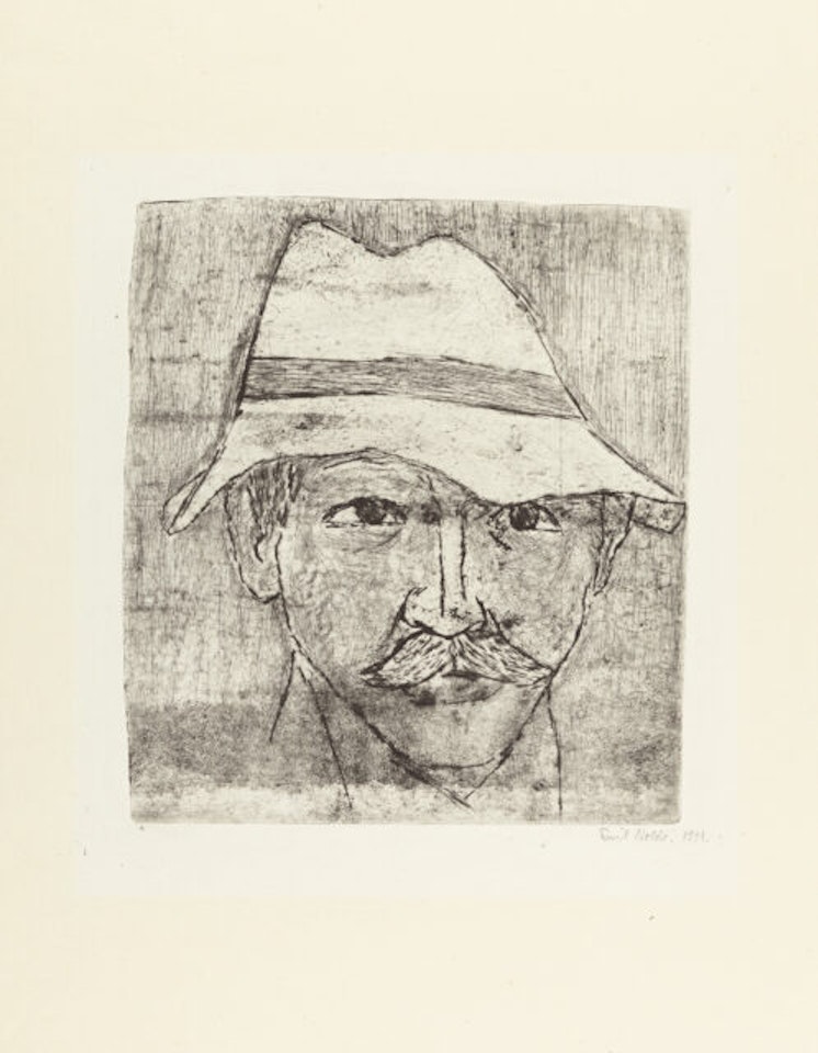 Self-Portrait (Self-Portrait) by Emil Nolde