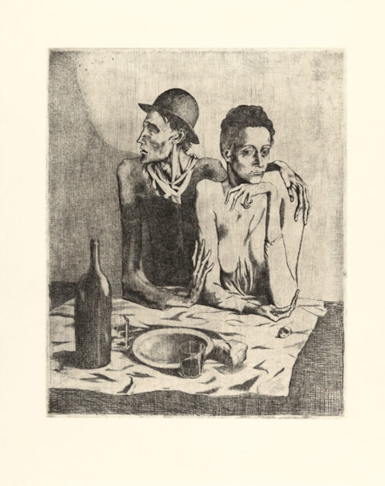 Le Repas frugal by Pablo Picasso