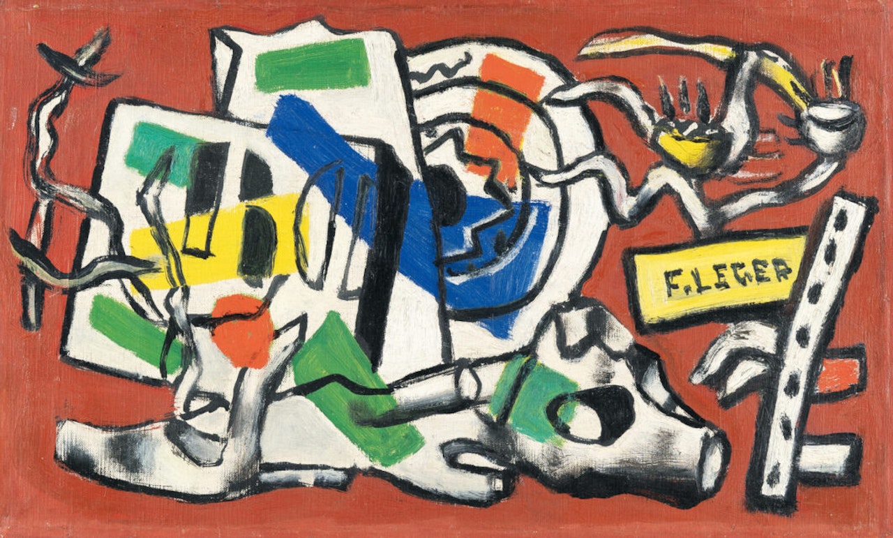 Argentan - Gif-sur-Yvette; Composition by Fernand Leger