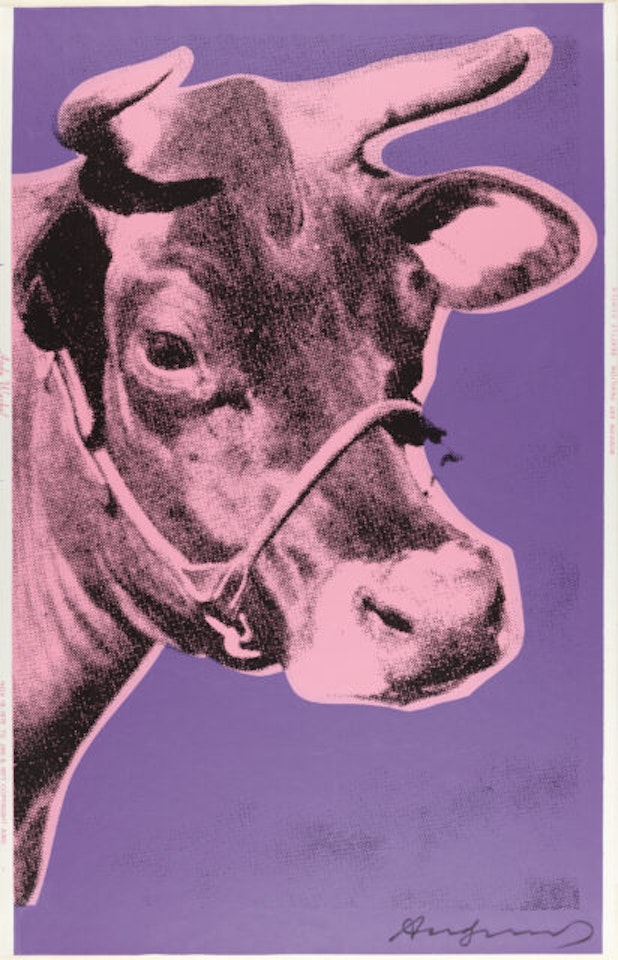 Cow by Andy Warhol