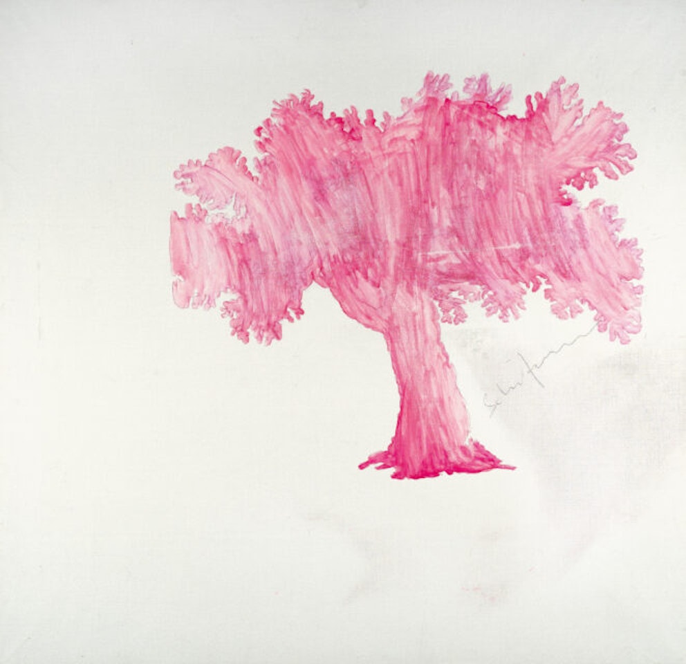 Untitled (Albero) by Mario Schifano
