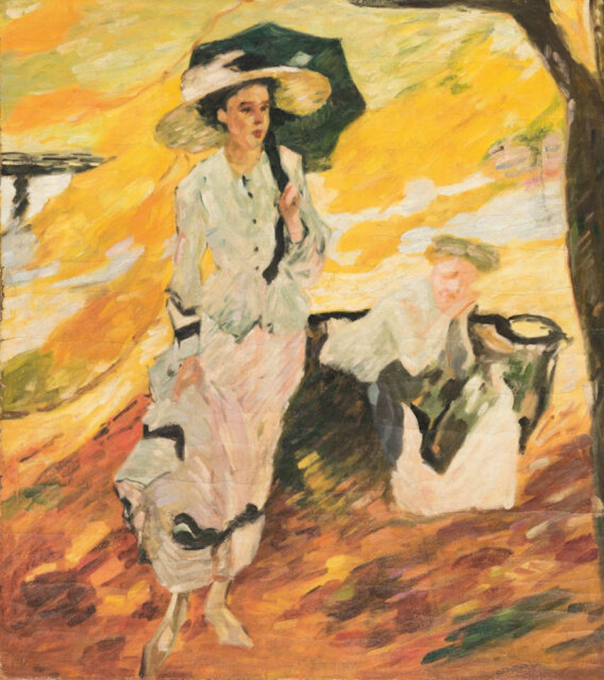 Autumn Sun by Leo Putz