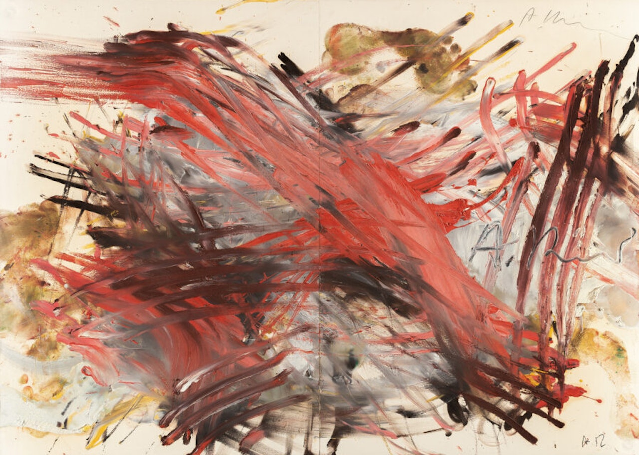 Ski series by Arnulf Rainer