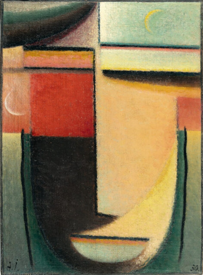 Abstract head by Alexej von Jawlensky