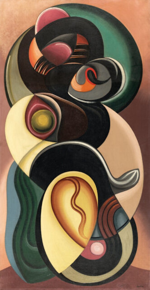 Composition movement by Auguste Herbin