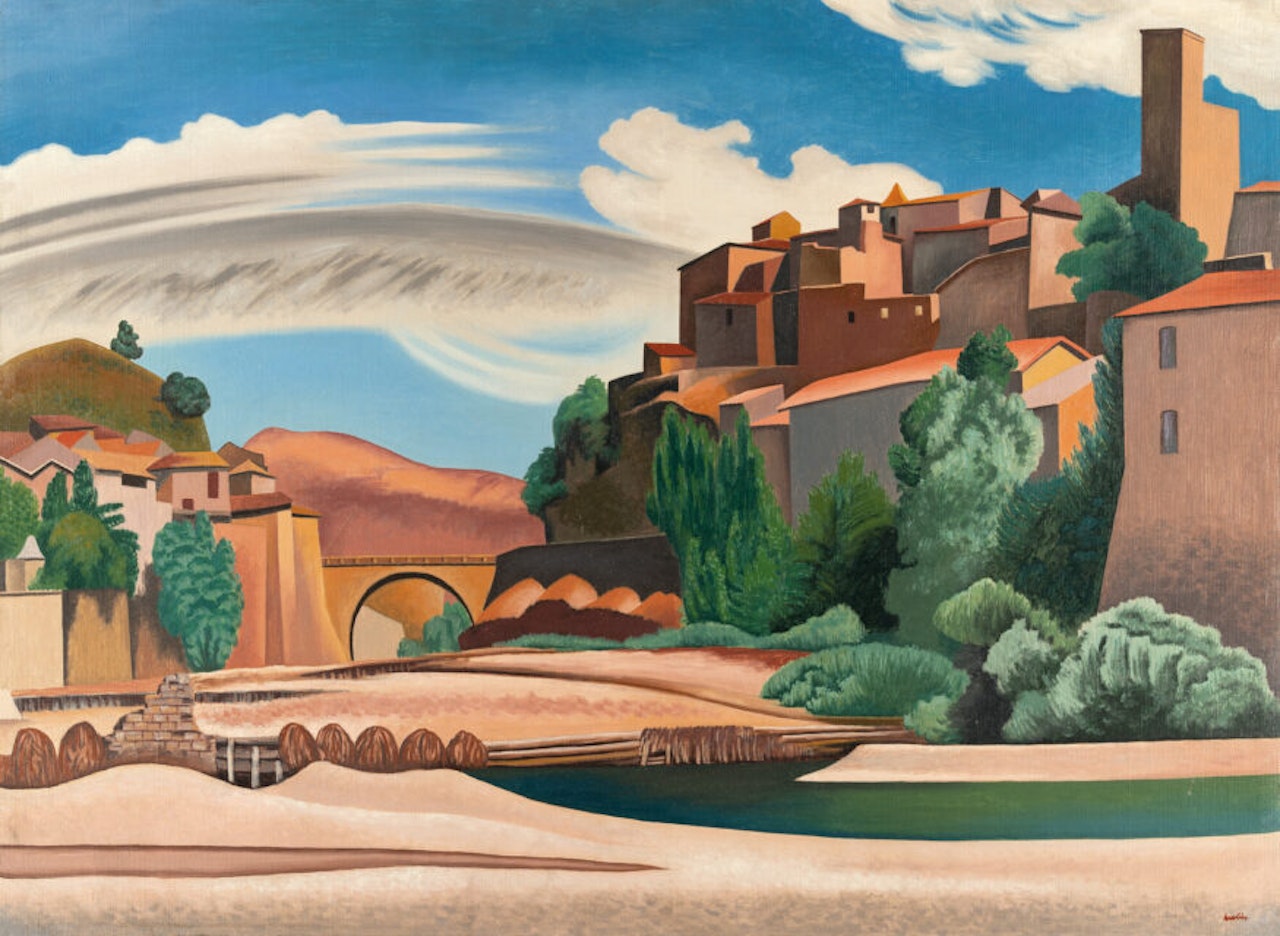 Le Pont Romain à Vaison by Auguste Herbin