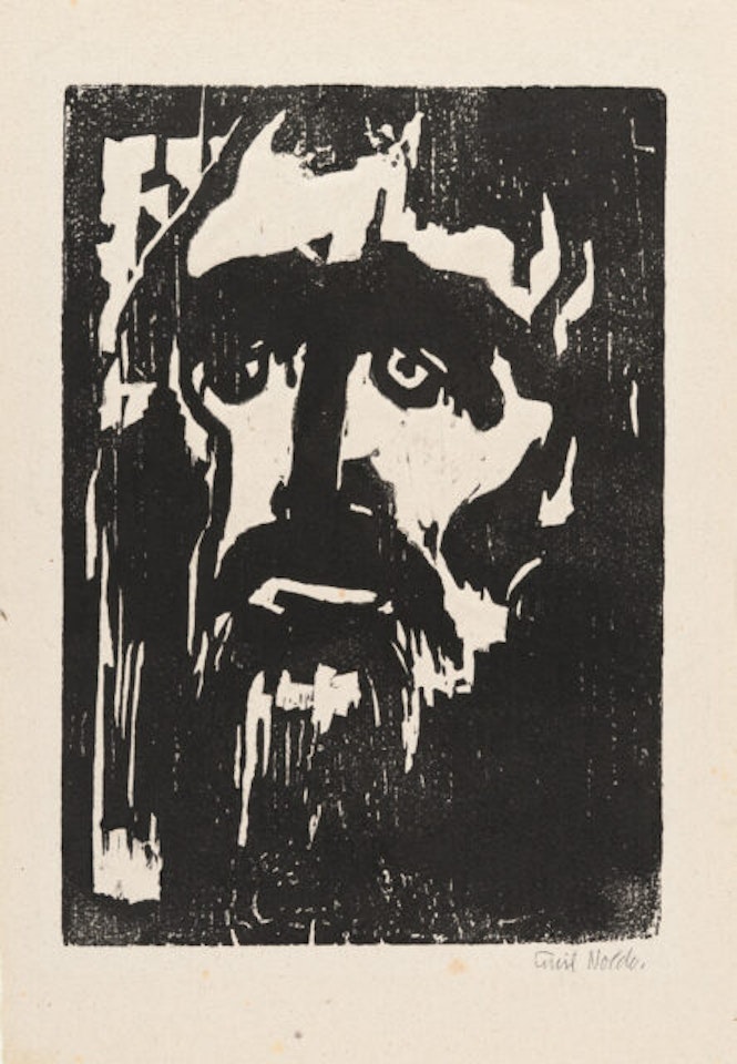 prophet by Emil Nolde