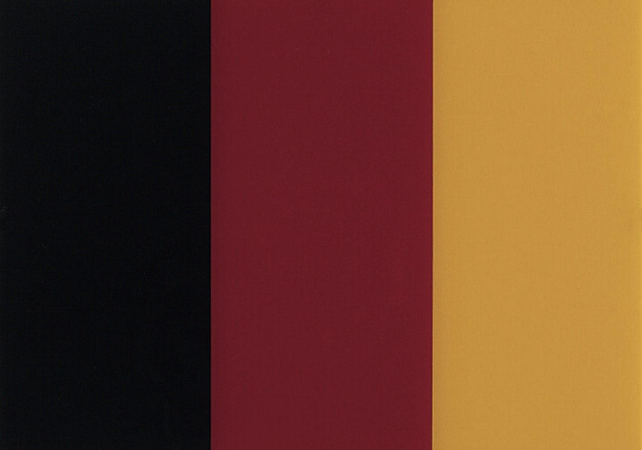 Black, Red, Gold II (Black, Red, Gold II) by Gerhard Richter