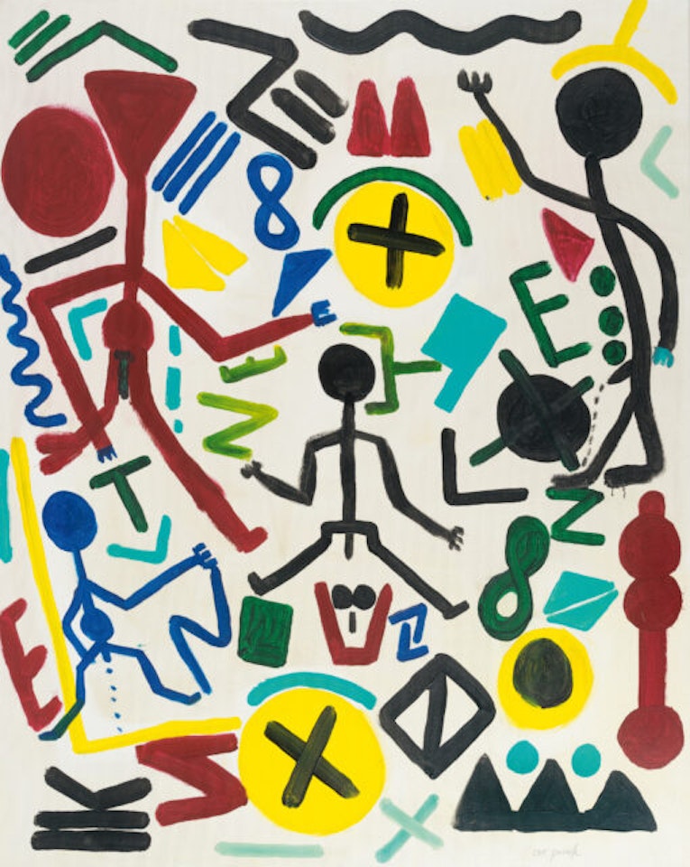 “TTT 88” by A.R. Penck