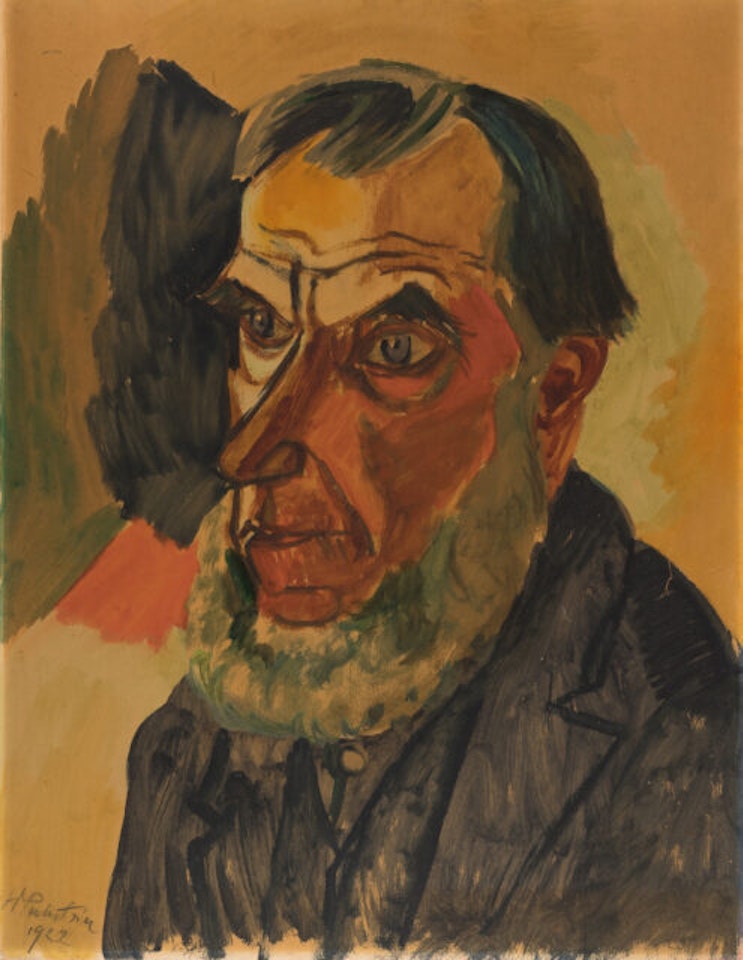 Head II by Max Pechstein