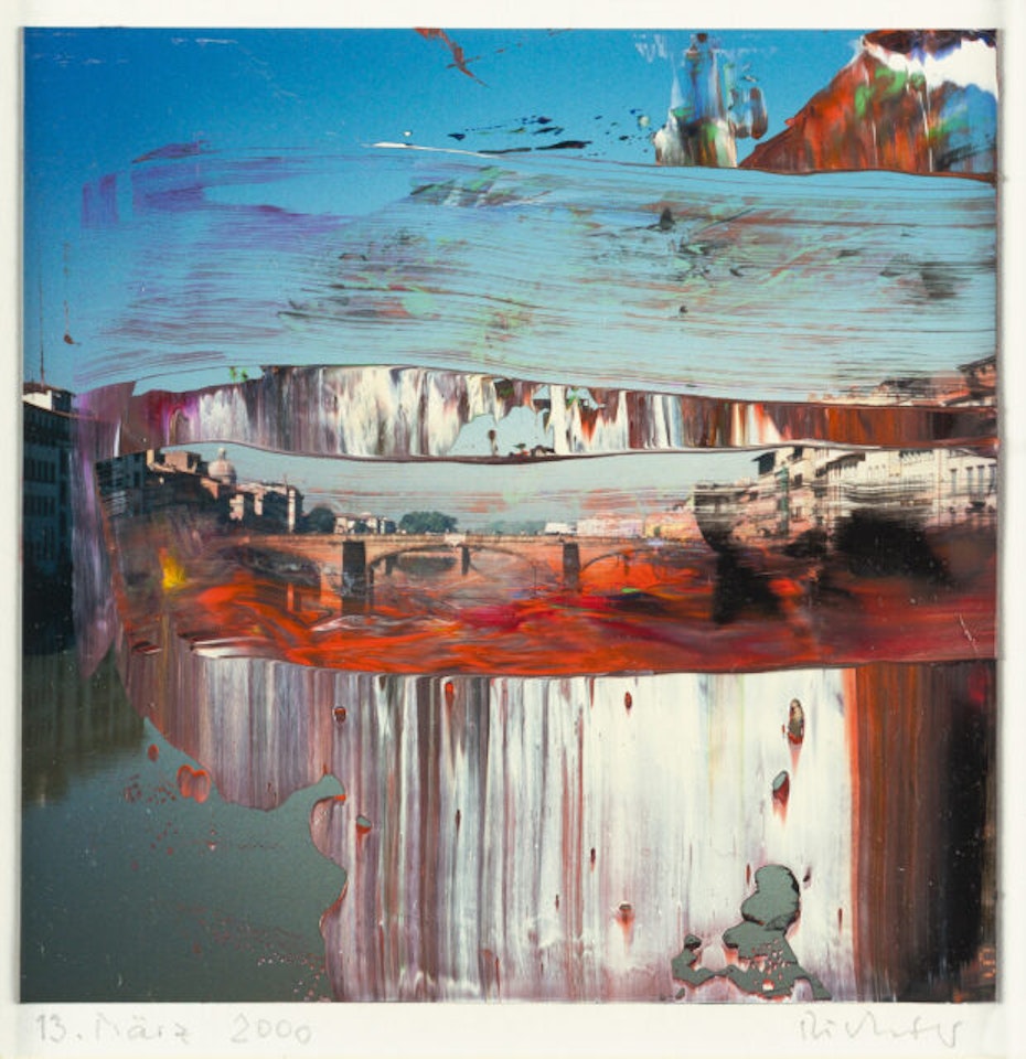 “13 March 2000” (Firenze) by Gerhard Richter