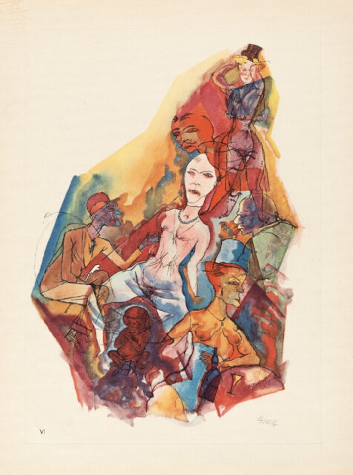Arrival from: Ecce homo by George Grosz