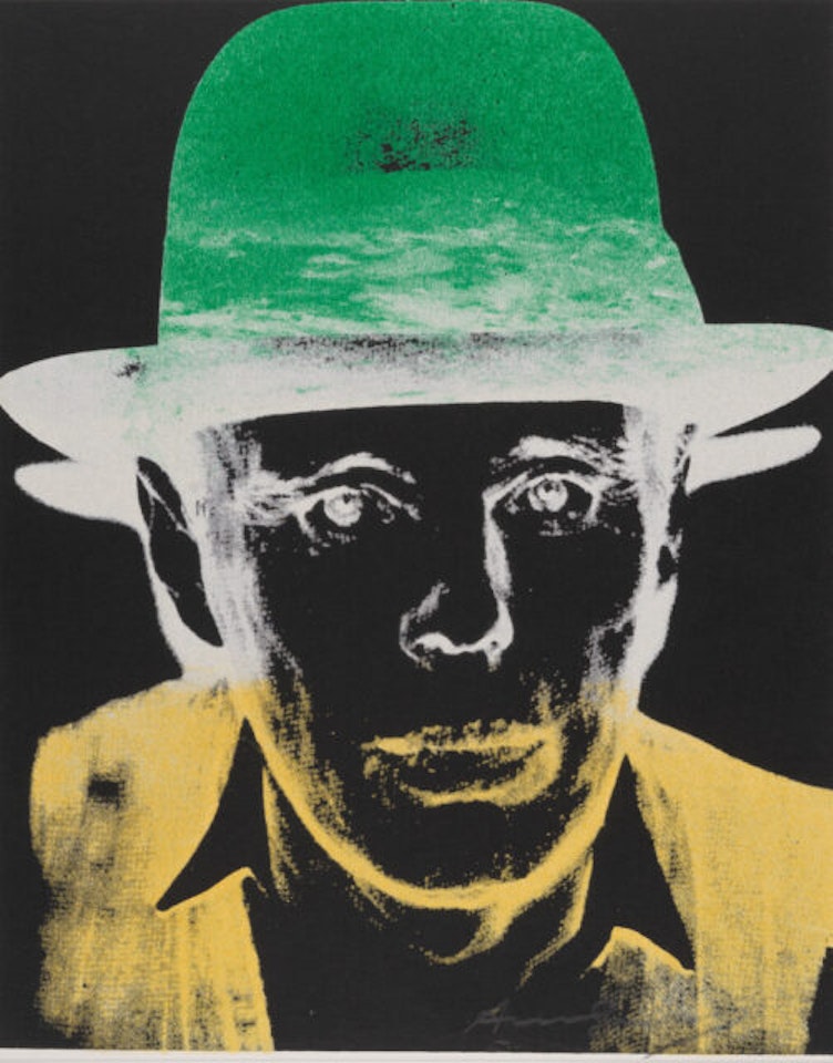 Joseph Beuys by Andy Warhol