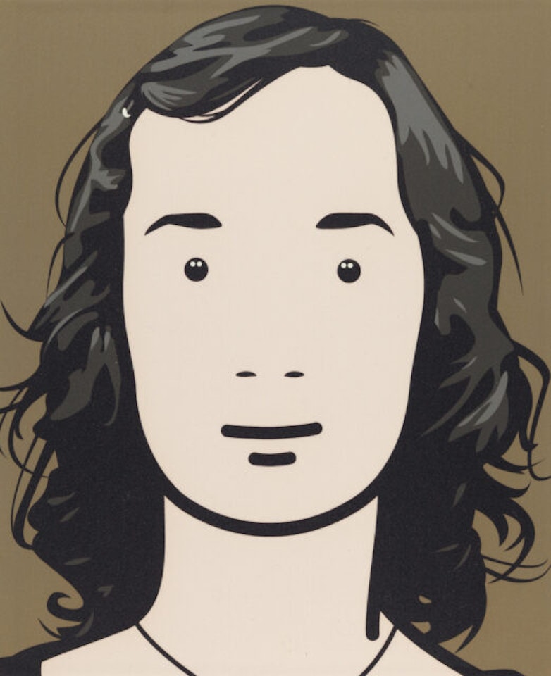 Fiona, artist 3 by Julian Opie