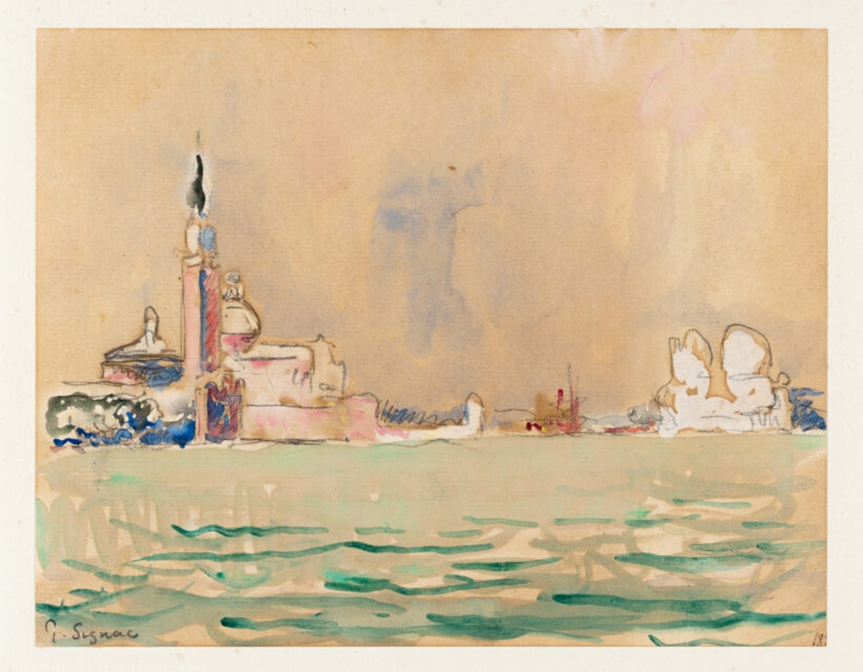 Venice, San Giorgio et la Salute by James Ensor