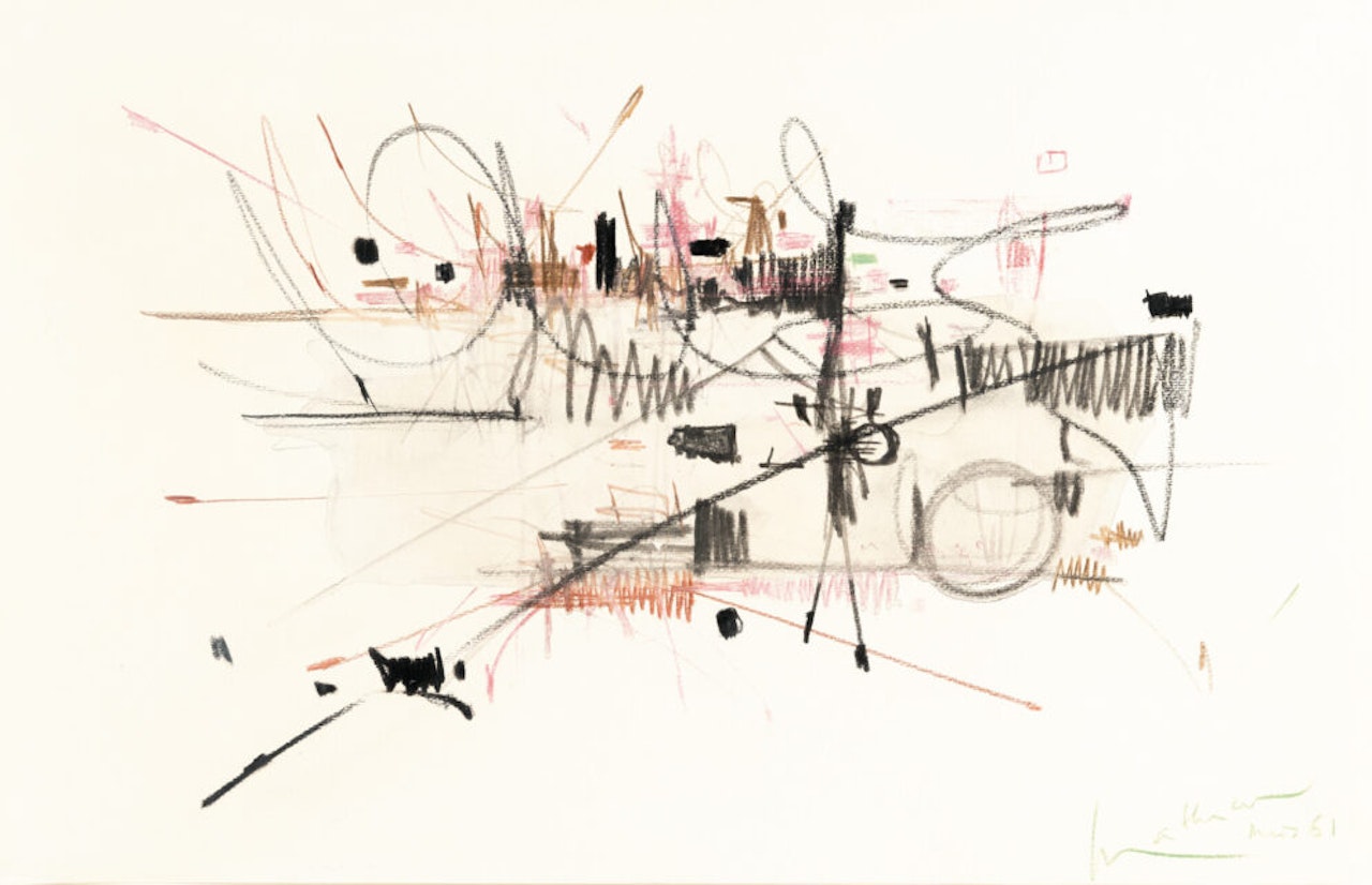 Without title by Georges Mathieu