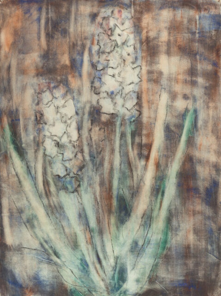 Hyacinths by Christian Rohlfs