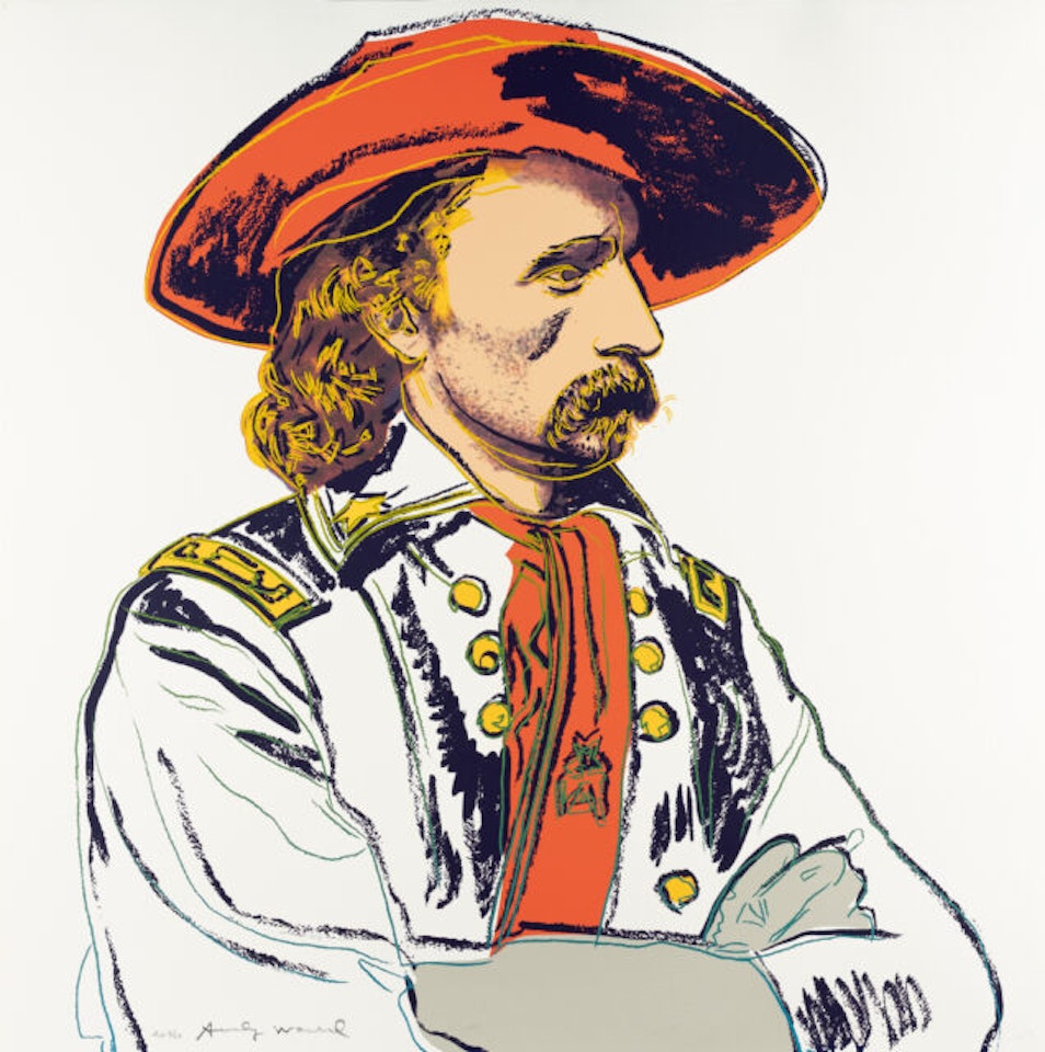 General Custer by Andy Warhol