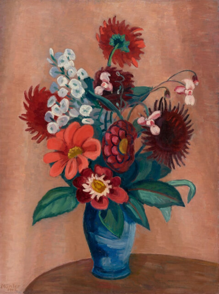 Red flowers by Gabriele Münter