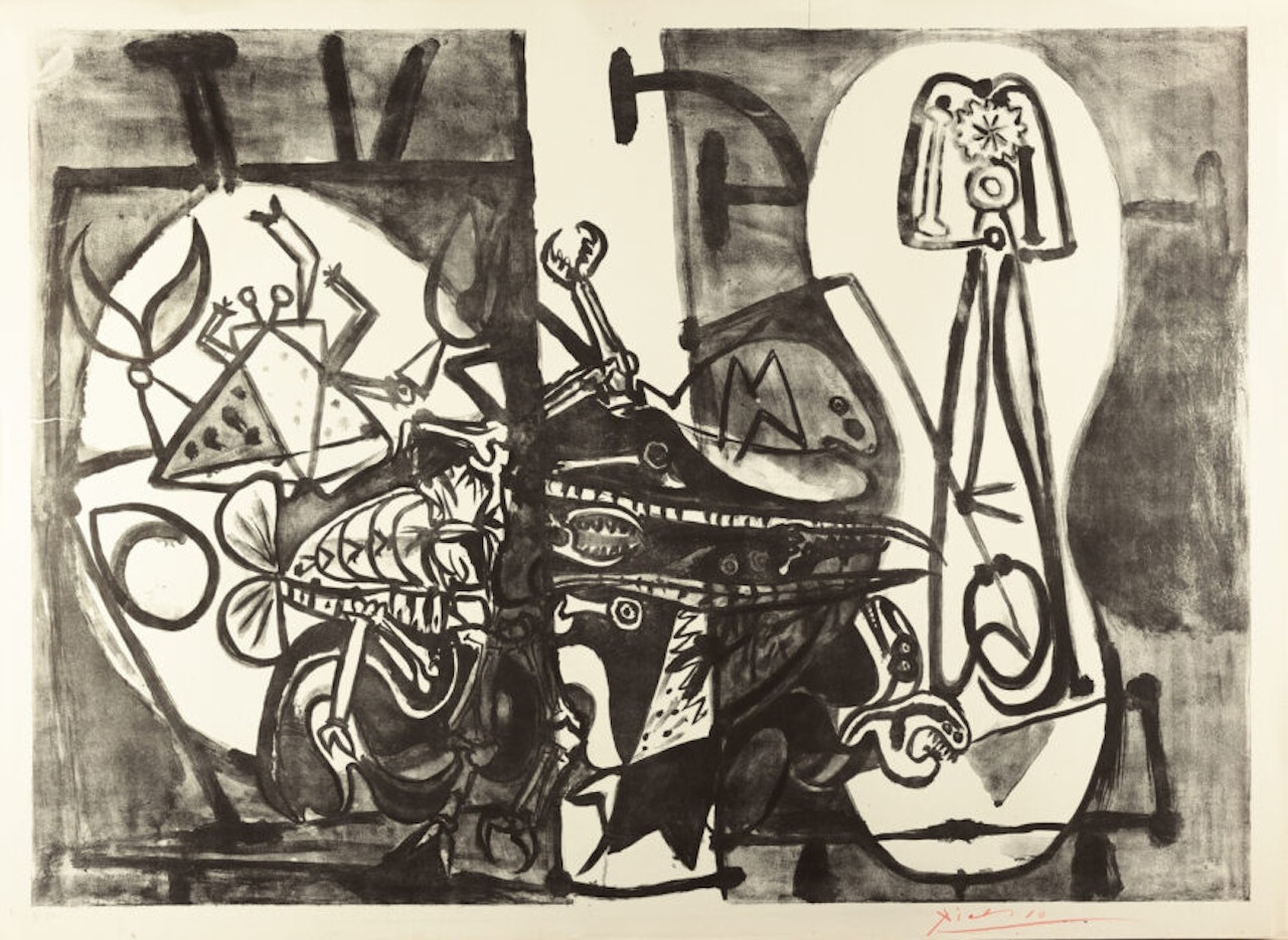 Homards and Poissons by Pablo Picasso