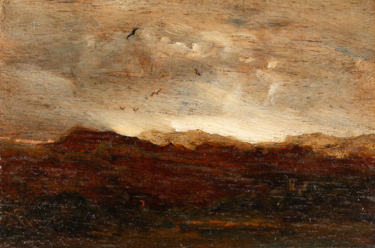 Upcoming thunderstorm near Murnau by Carl Spitzweg