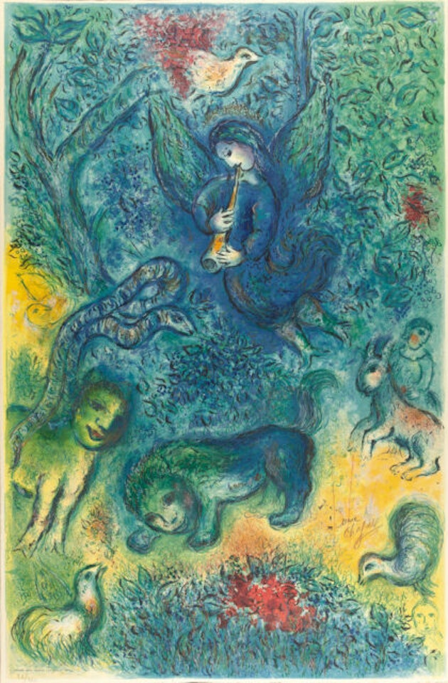 The Magic Flute by Marc Chagall