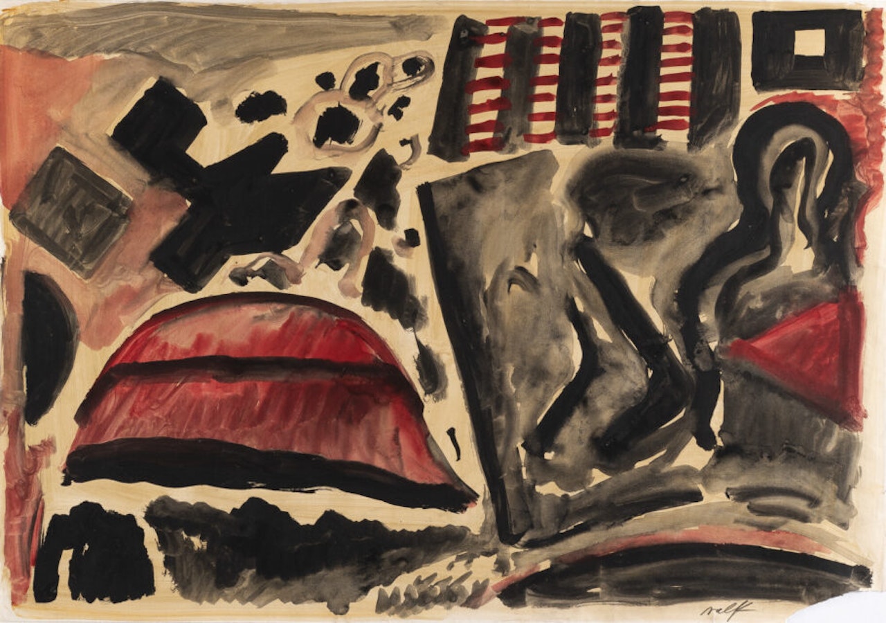 Untitled by A.R. Penck