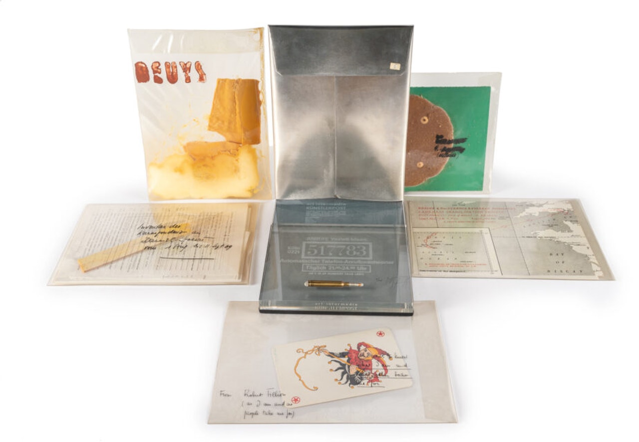 8 multiples - artist"s mail by Joseph Beuys