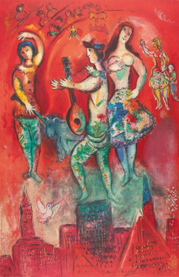 Carmen by Marc Chagall