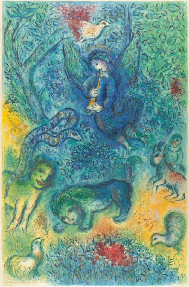 The Magic Flute by Marc Chagall