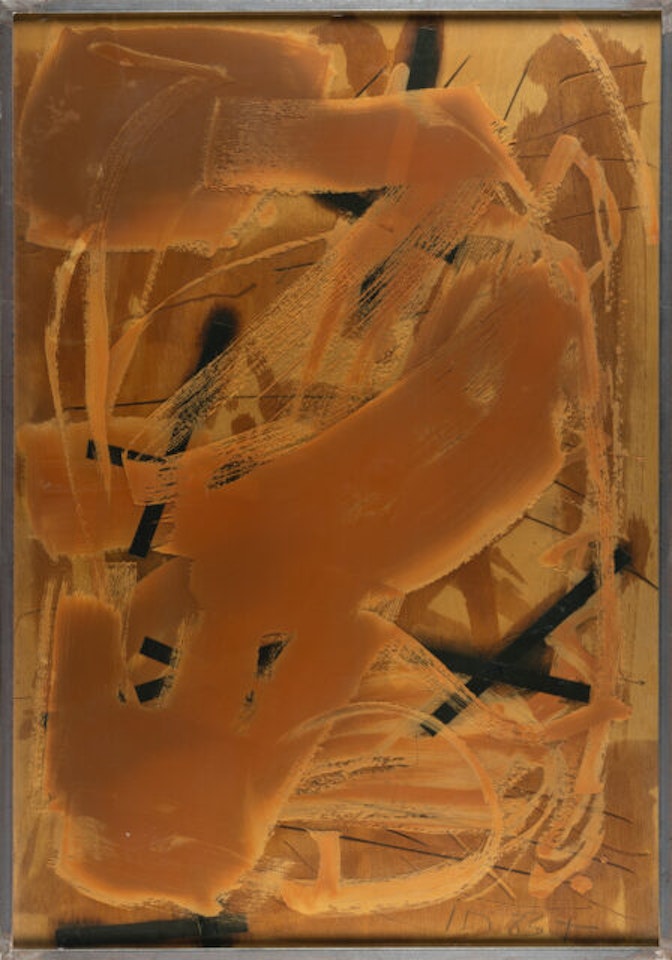 Untitled (Mennige Picture) by Imi Knoebel