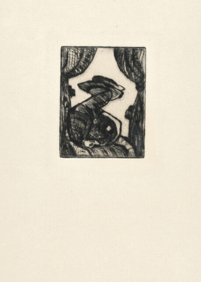 In anticipation by Emil Nolde