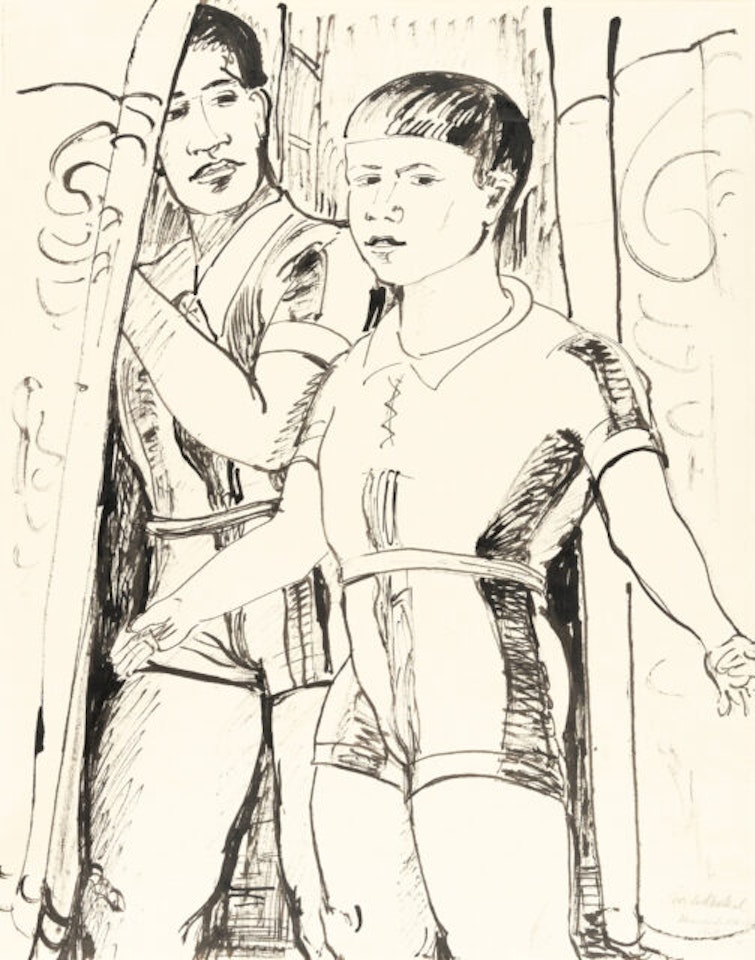 Artists stepping down by Erich Heckel