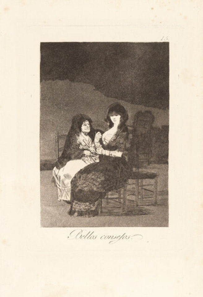 Bellos Consejos by Francisco José de Goya