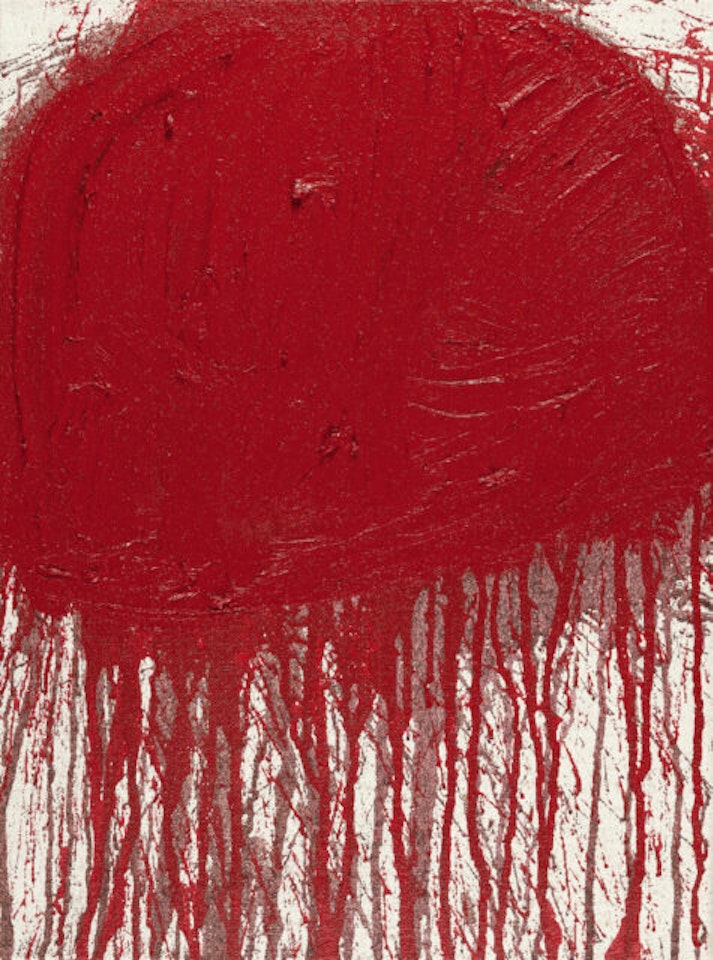 Drip painting by Hermann Nitsch